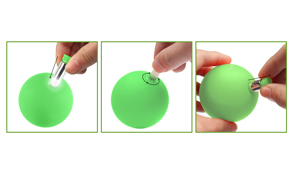 VICKPETER Lacrosse Ball Glow in The Dark Lacrosse Ball 2 Pack Light Up Lacrosse Balls Perfect Lacrosse Gifts for Boys,Girls Led Lacrosse Ball