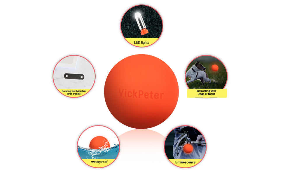 Lacrosse Ball Glow in The Dark Lacrosse Ball 2 Pack Light Up Lacrosse Balls Perfect Lacrosse Gifts for Boys,Girls Led Lacrosse Ball